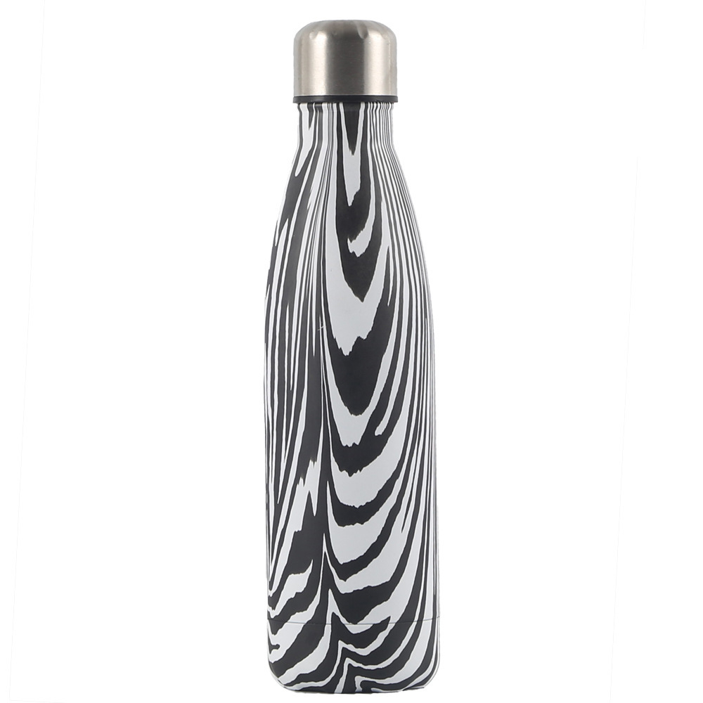 17Ounce Wood Grain Sleek Insulated Water Bottles 4