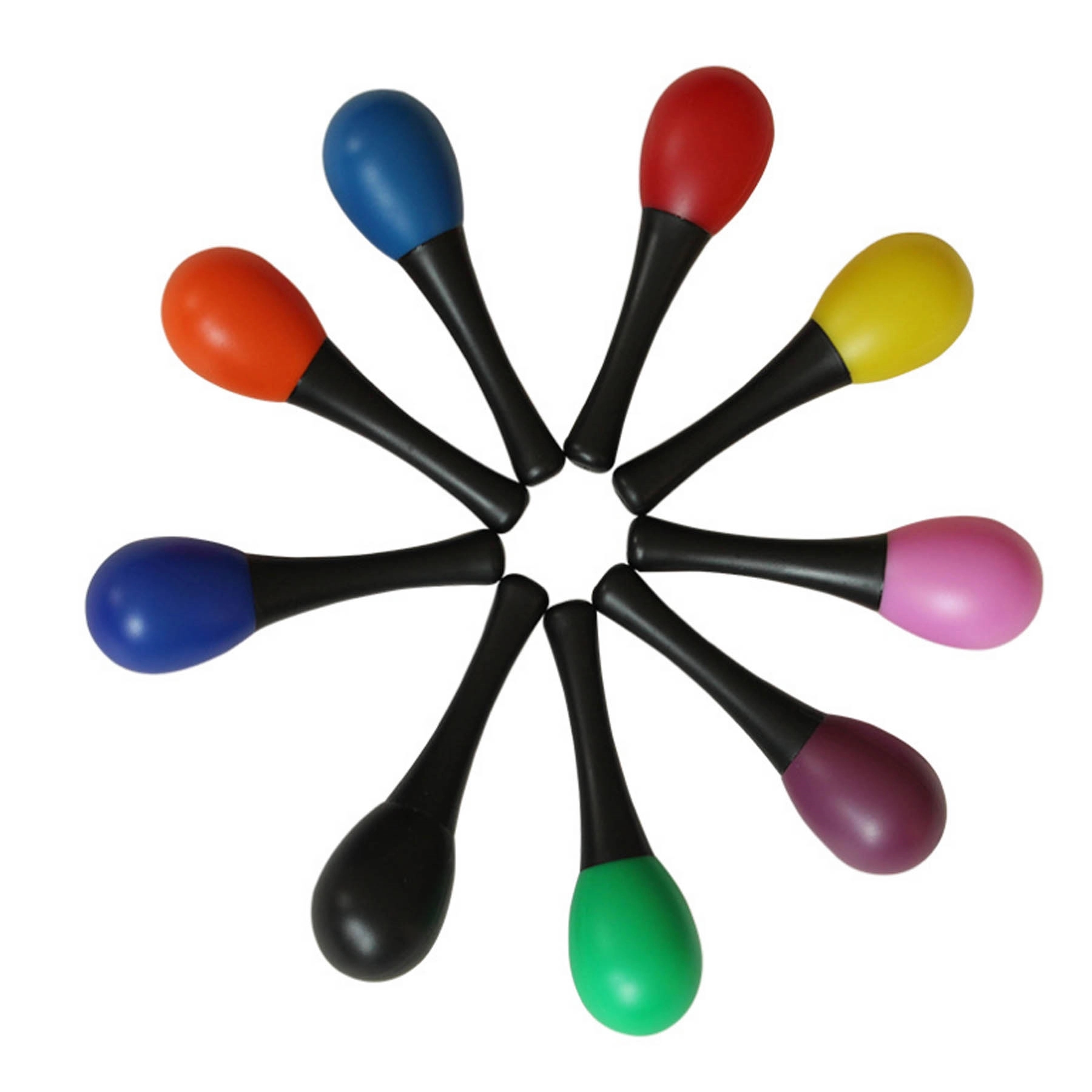 Plastic Toy Sand Hammer/mini maracas 2