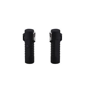 LED Flashlight With Strobe Mode And Dual Arc Lighter 4