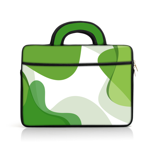 Full Sublimation Laptop Sleeve with Zip Closure, Front 5