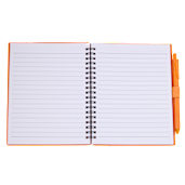 FSC® Recycled 5.5” x 7” Spiral Notebook w/ RPET Pe 211