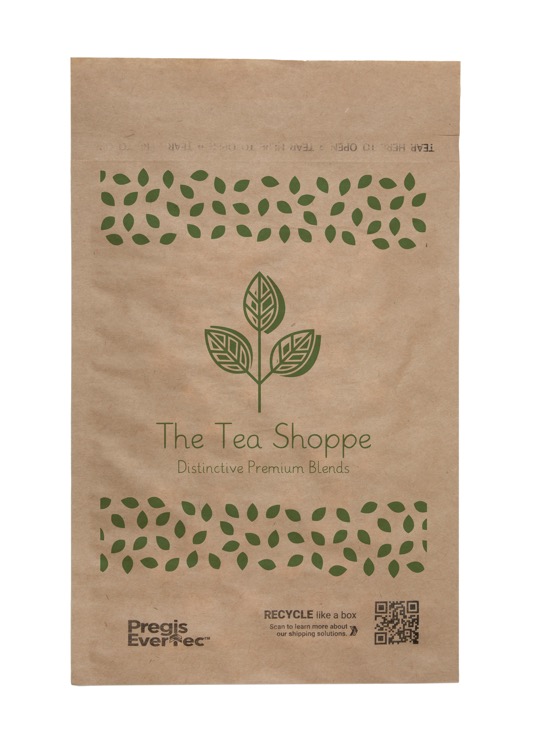 One Color Recyclable Cushioned Natural Paper Mailer (7" x 9")