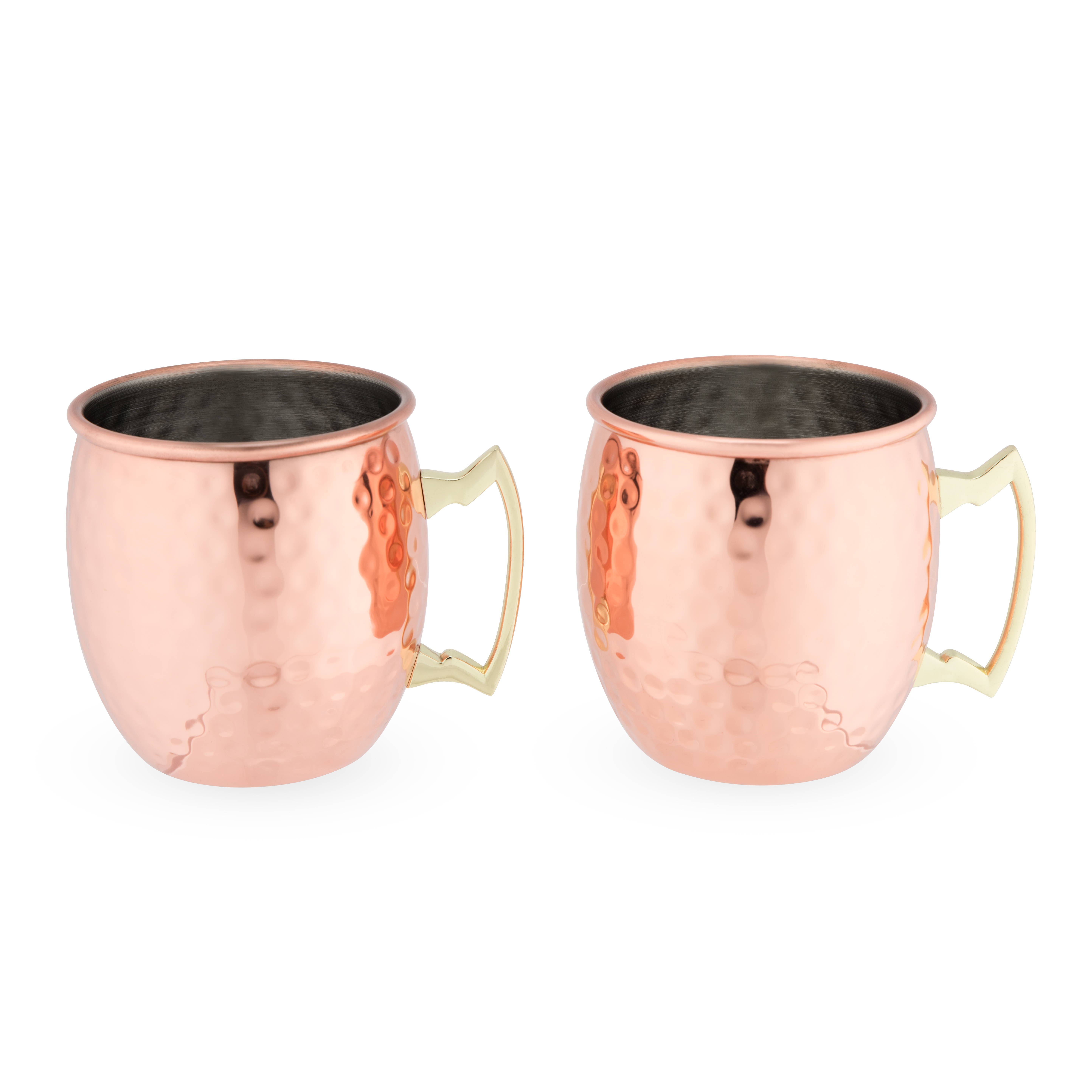 True® Hammered Moscow Mule Copper Mugs - Set of 2 6