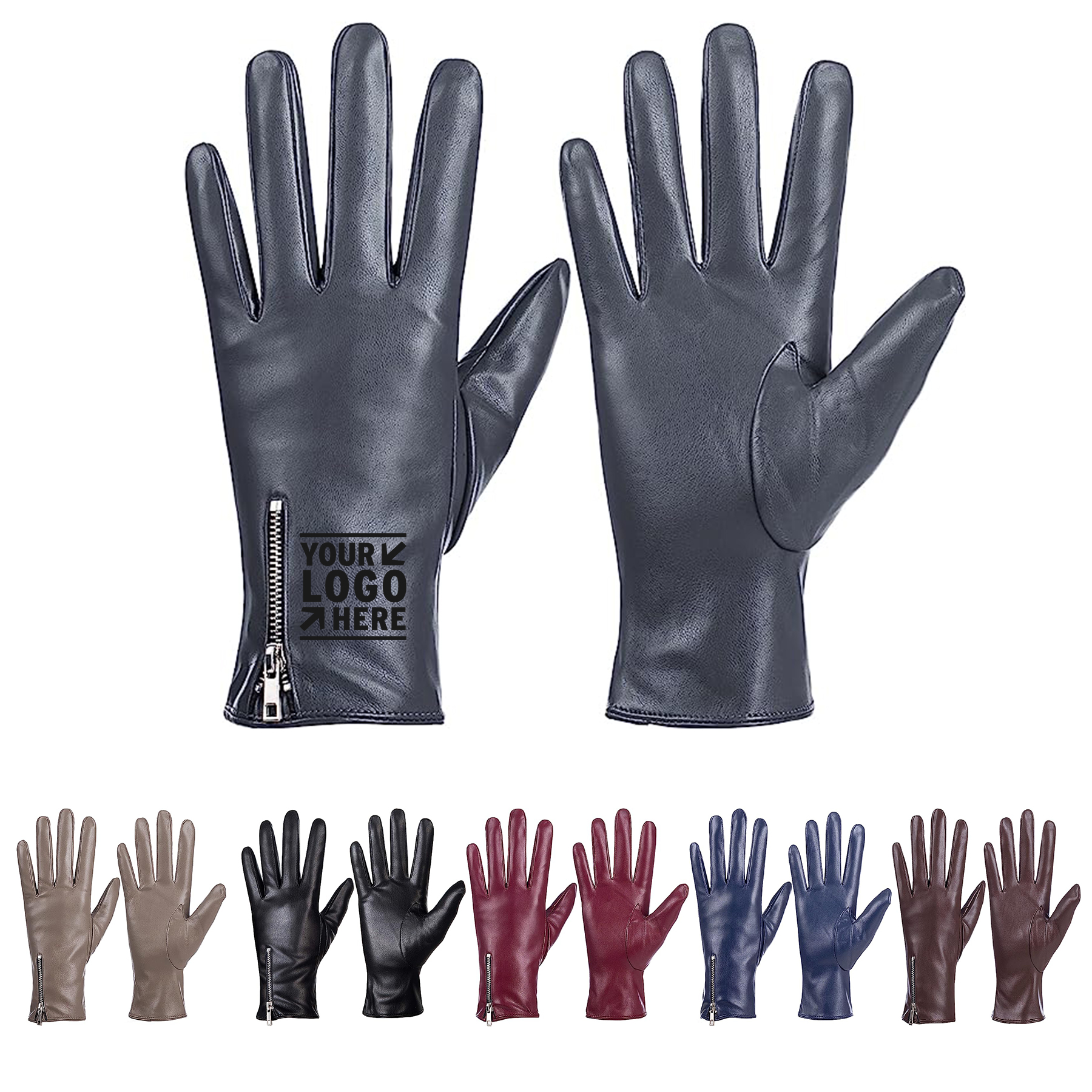 Women Touchscreen Texting Warm Driving Gloves 2
