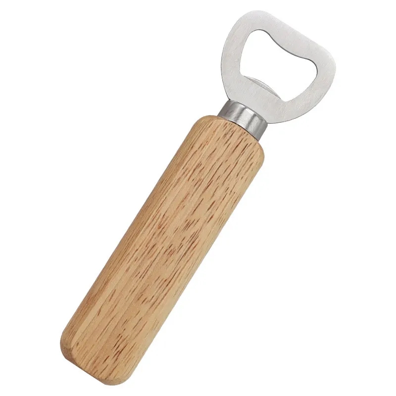 Wood Handle Bottle Opener 1