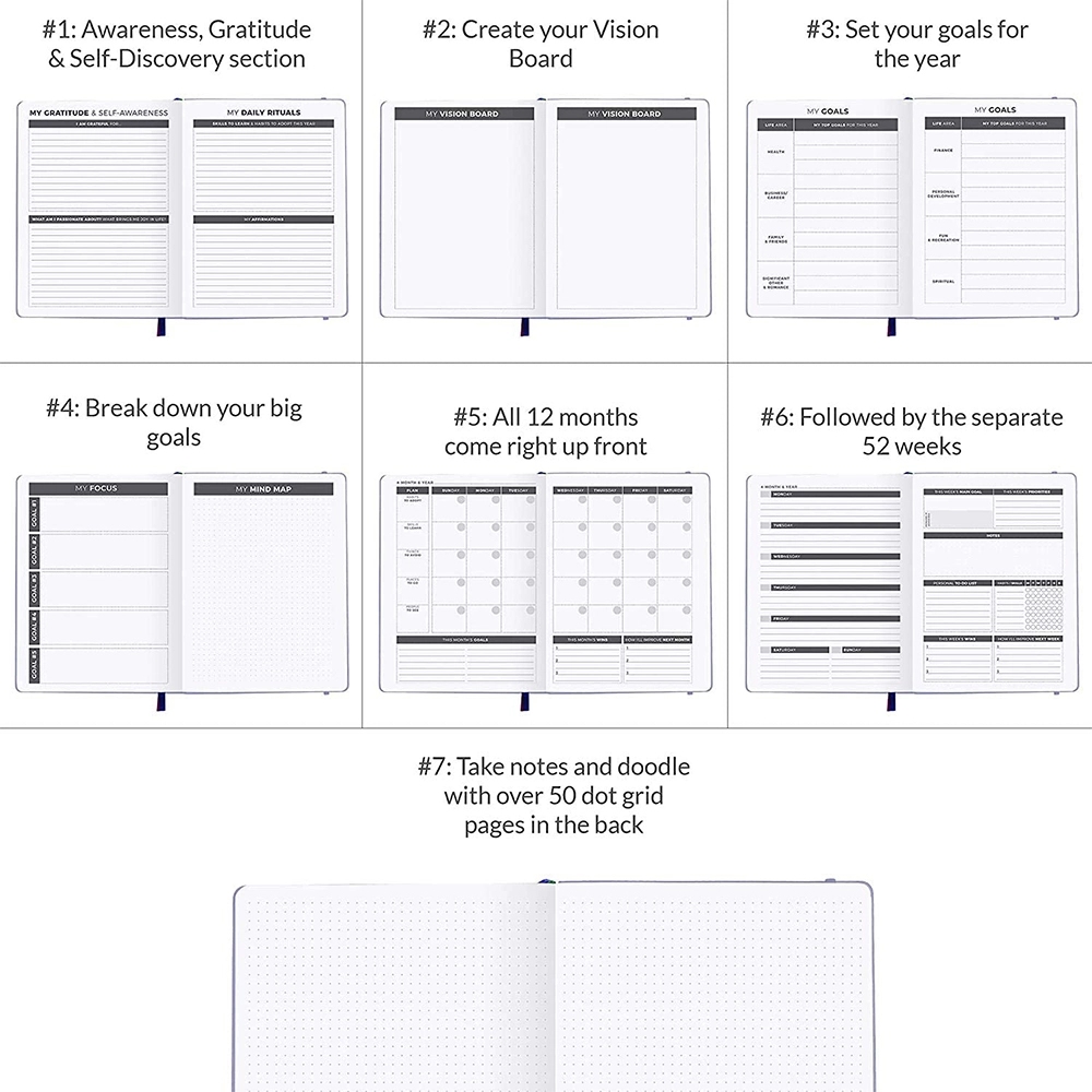 2024 A5 Weekly & Monthly Life Planner 1