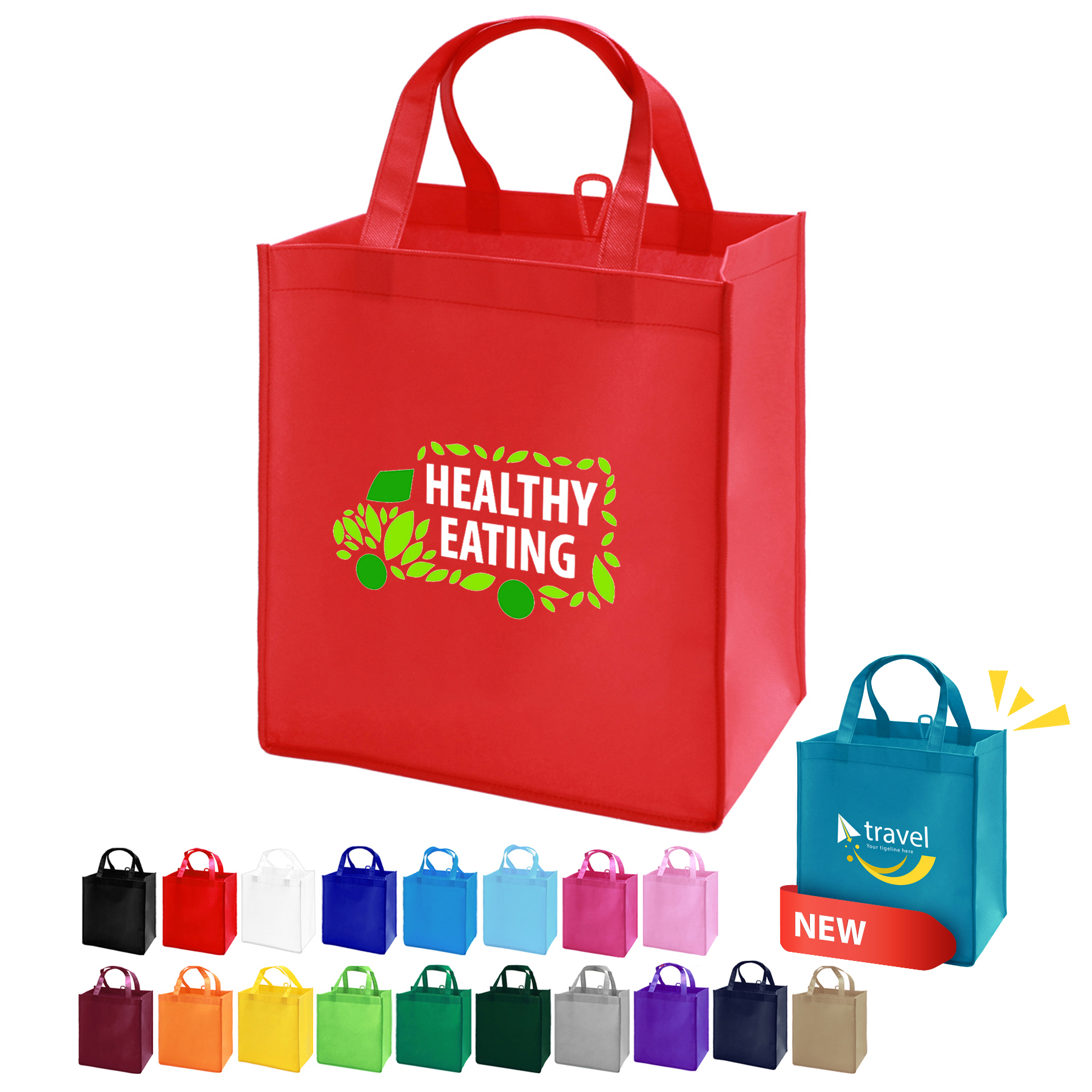 Non-Woven Value Grocery Tote 21