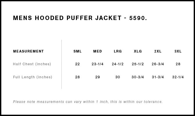 Hooded Puffer Jacket | 5590 17