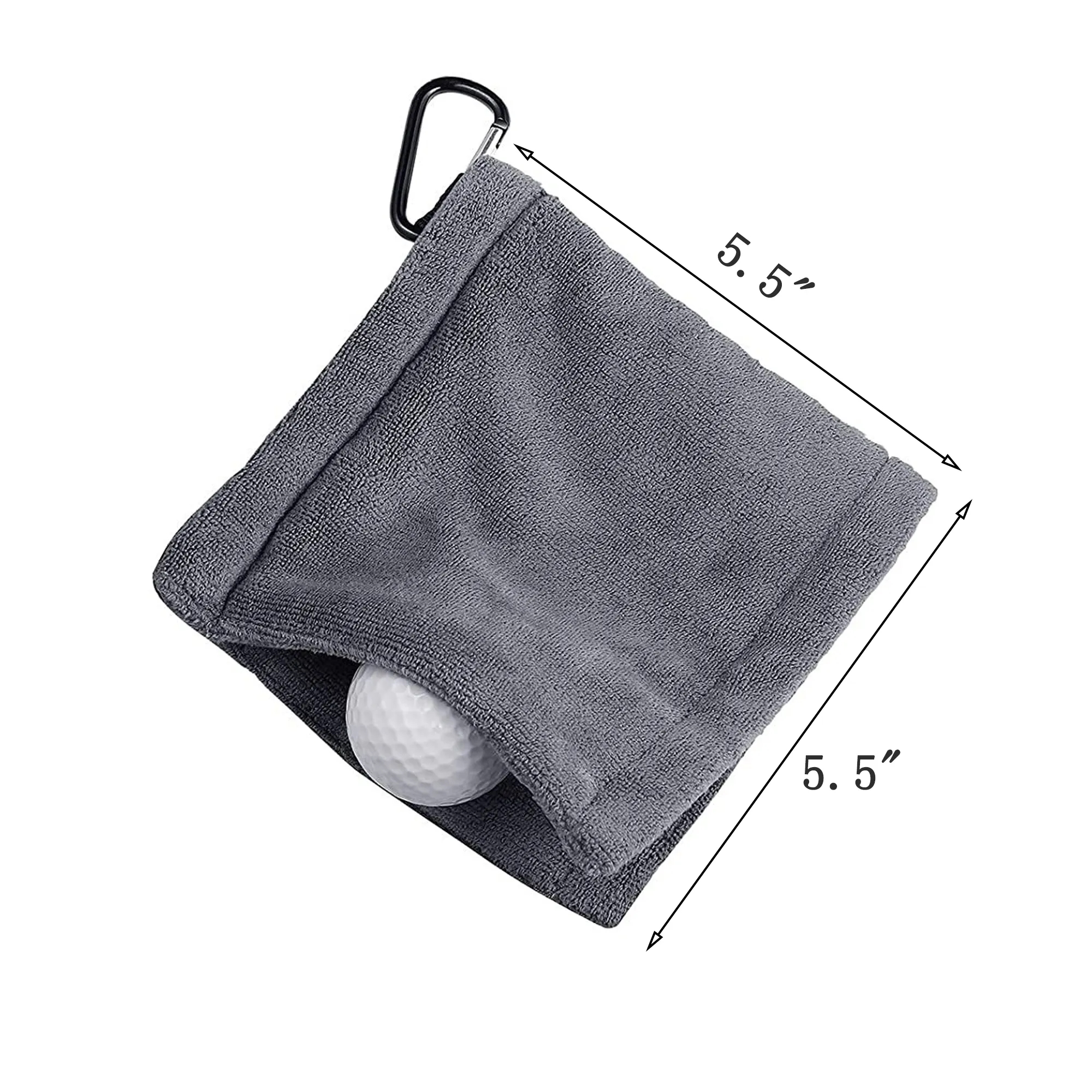 Portable Carabiner Golf Towel 5