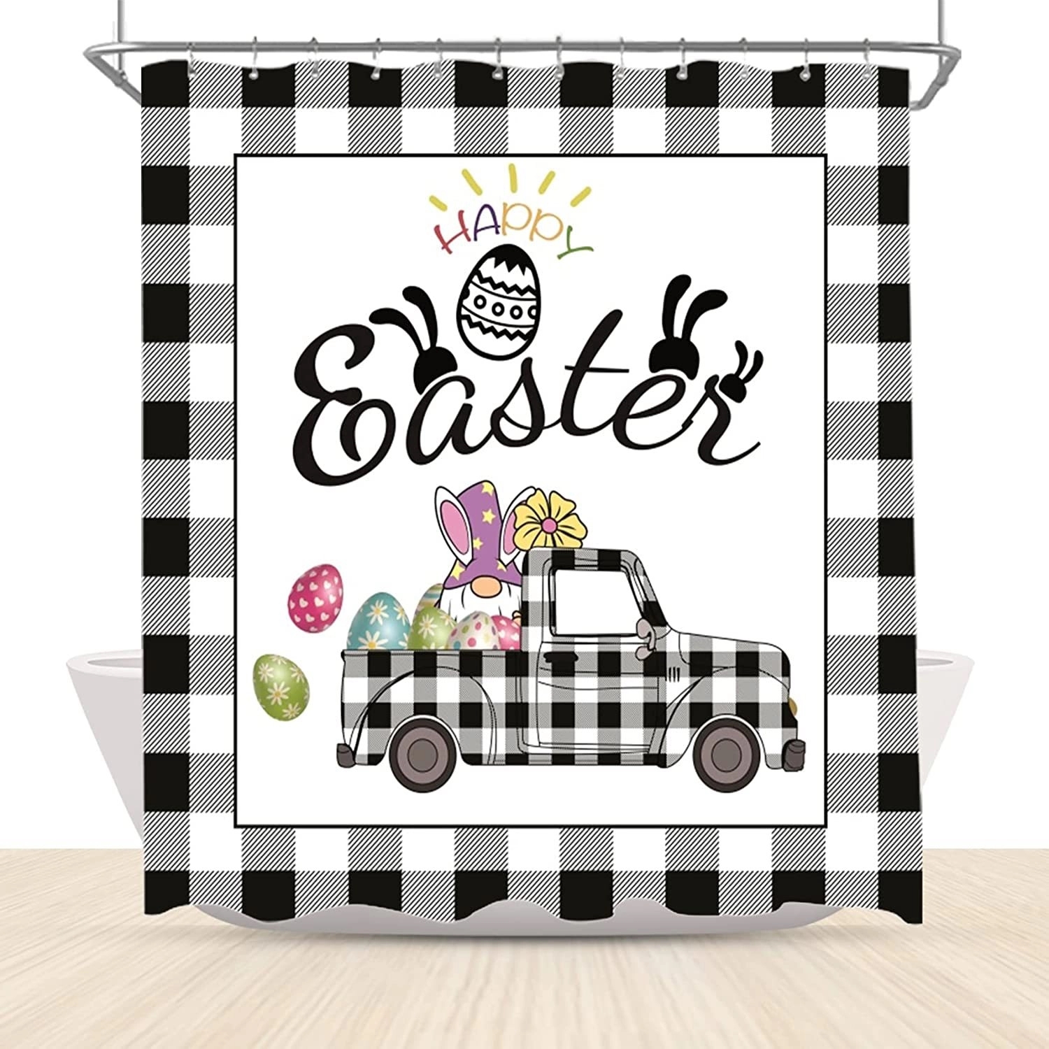 Easter Shower Curtain 4