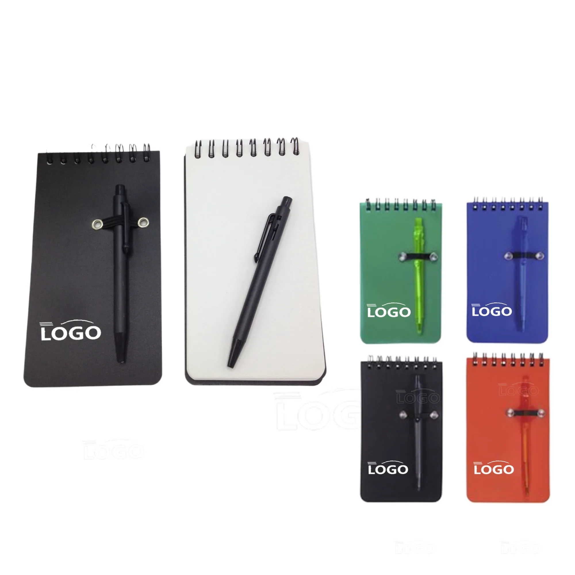 MOQ100 Mini Pocket Spiral Notebook with PP Cover 5