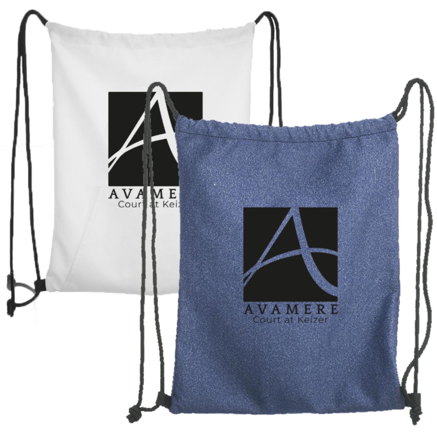 Jersey Drawstring Bag Front Pocket Sports Backpacks 4