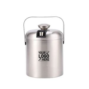 Stainless Steel Ice Bucket 8