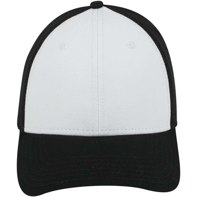 OTTO CAP® OTTO FLEX® Fitted 6 Panel Low Profile Mesh Back Trucker Hat 13