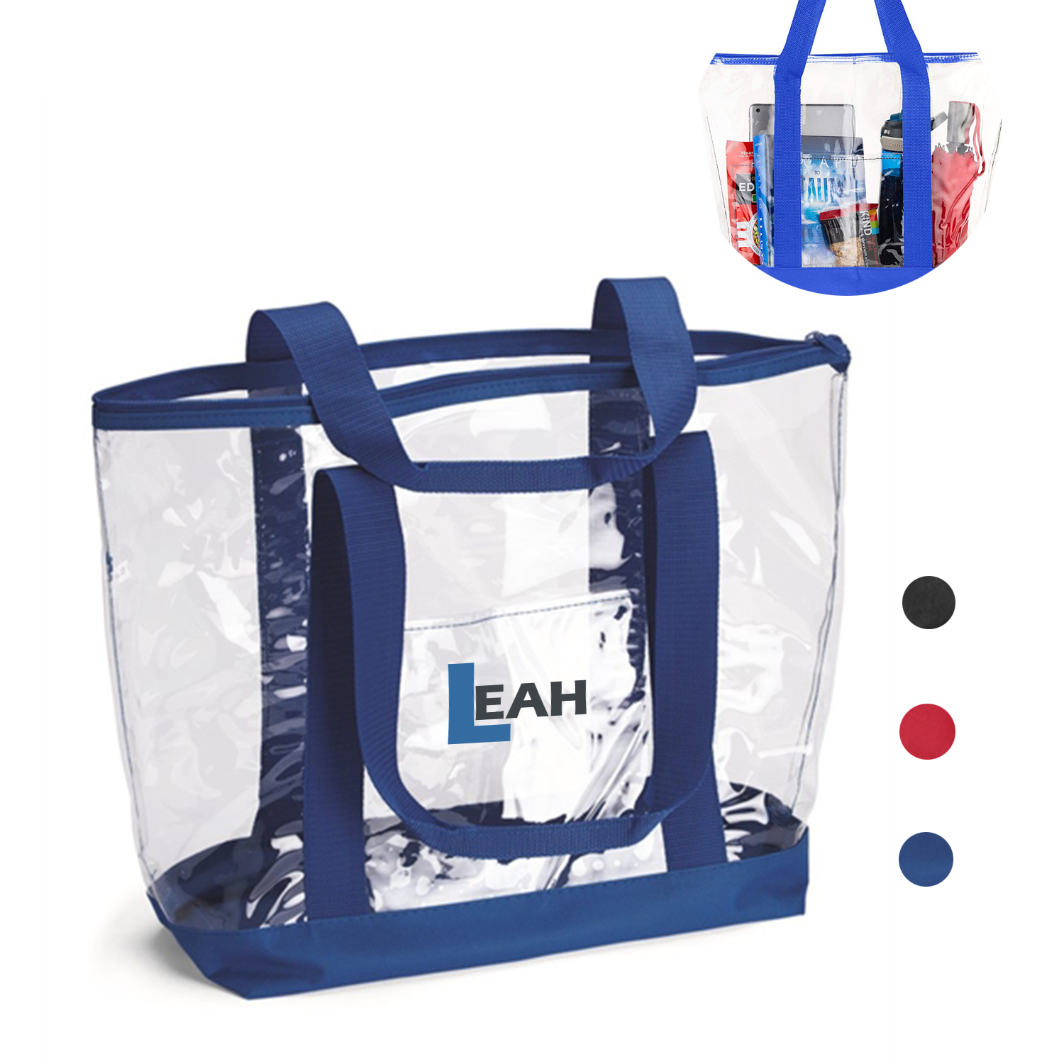 Liberty Bags Clear Boat Tote 1
