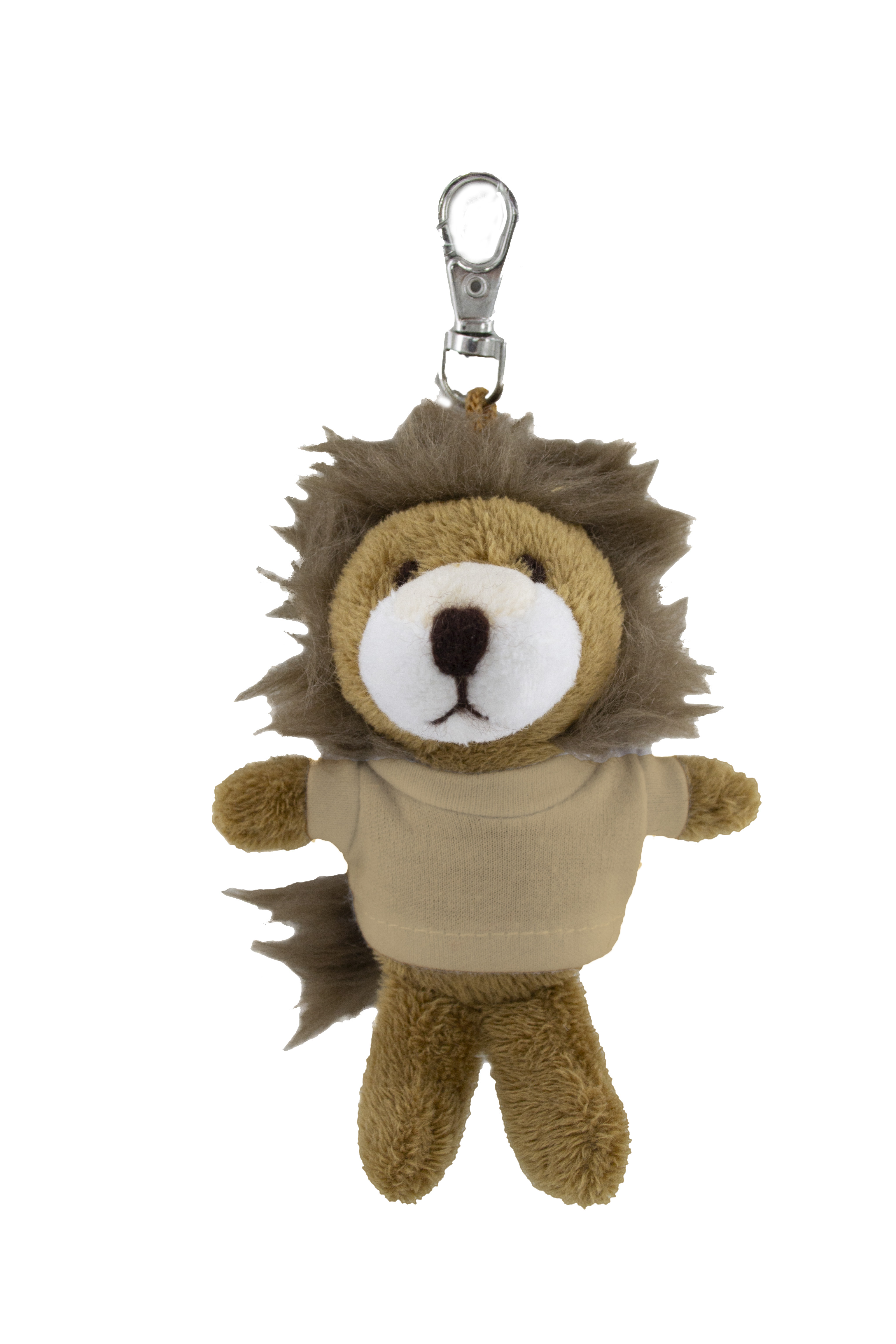 Plush Lion Keychain With Tee 12