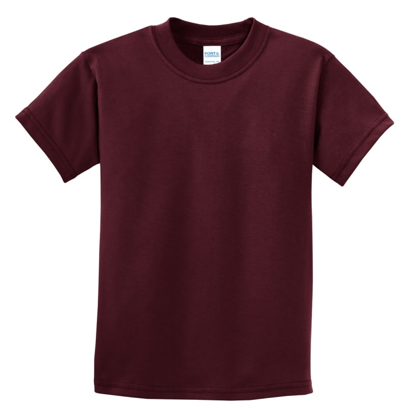 Port & Company Youth Essential Tee. 25
