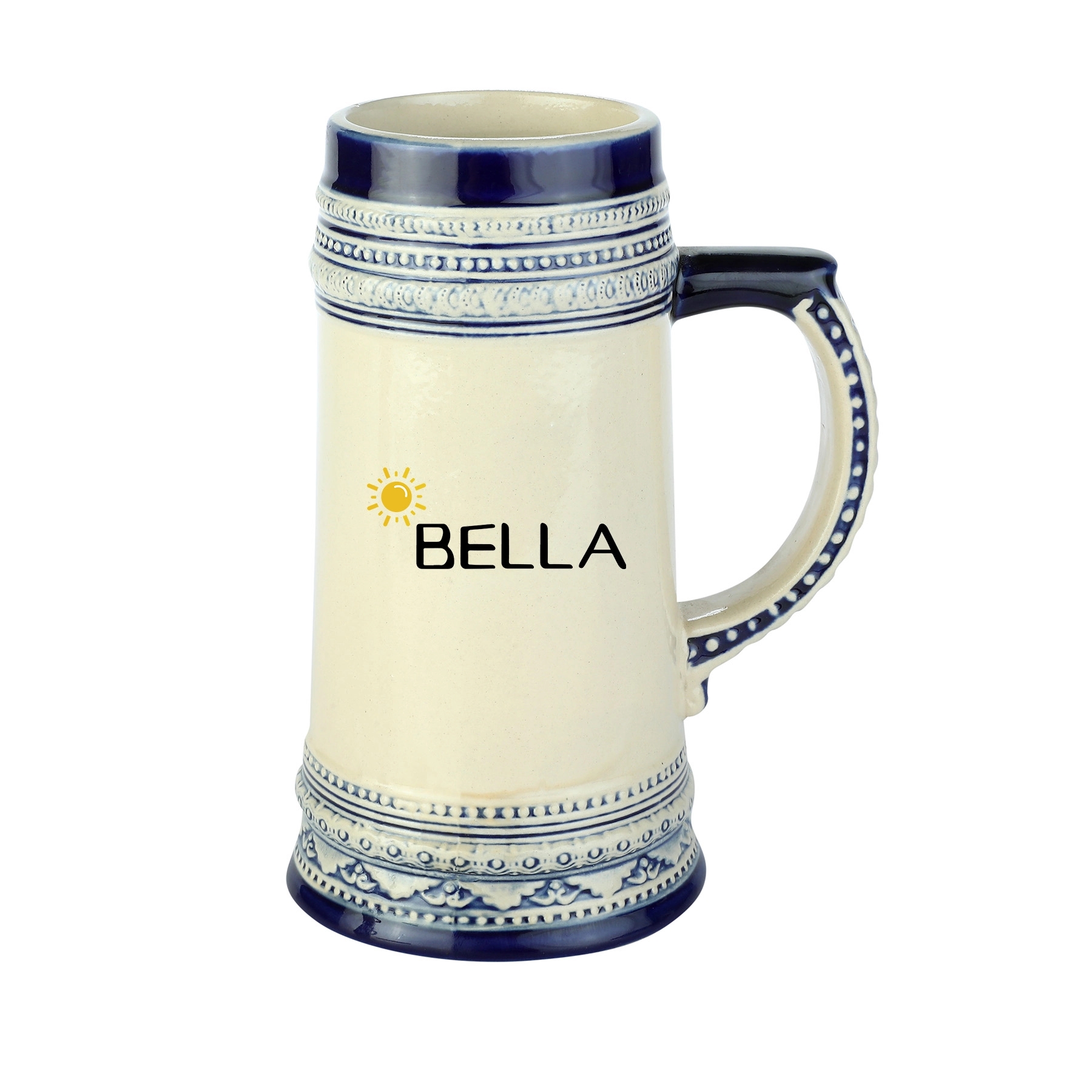 22 Oz. Ceramic Beer Mugs 1