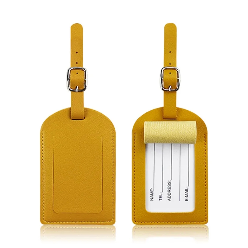 PU Leather Luggage Tags 1
