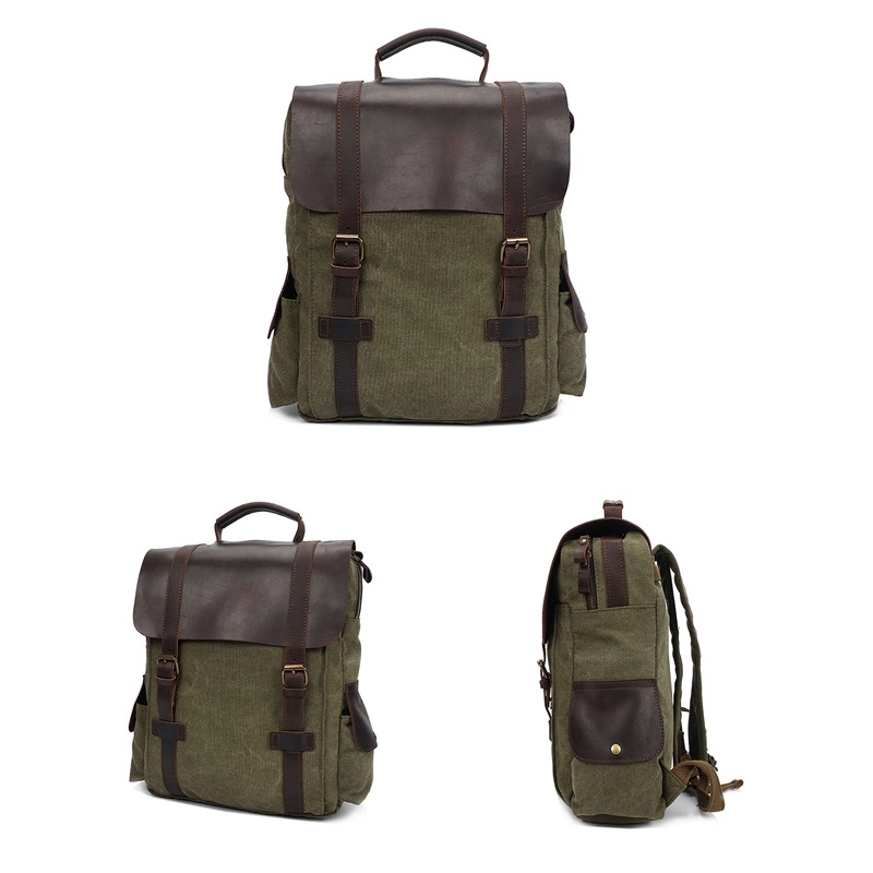 Canvas Laptop Backpack 4