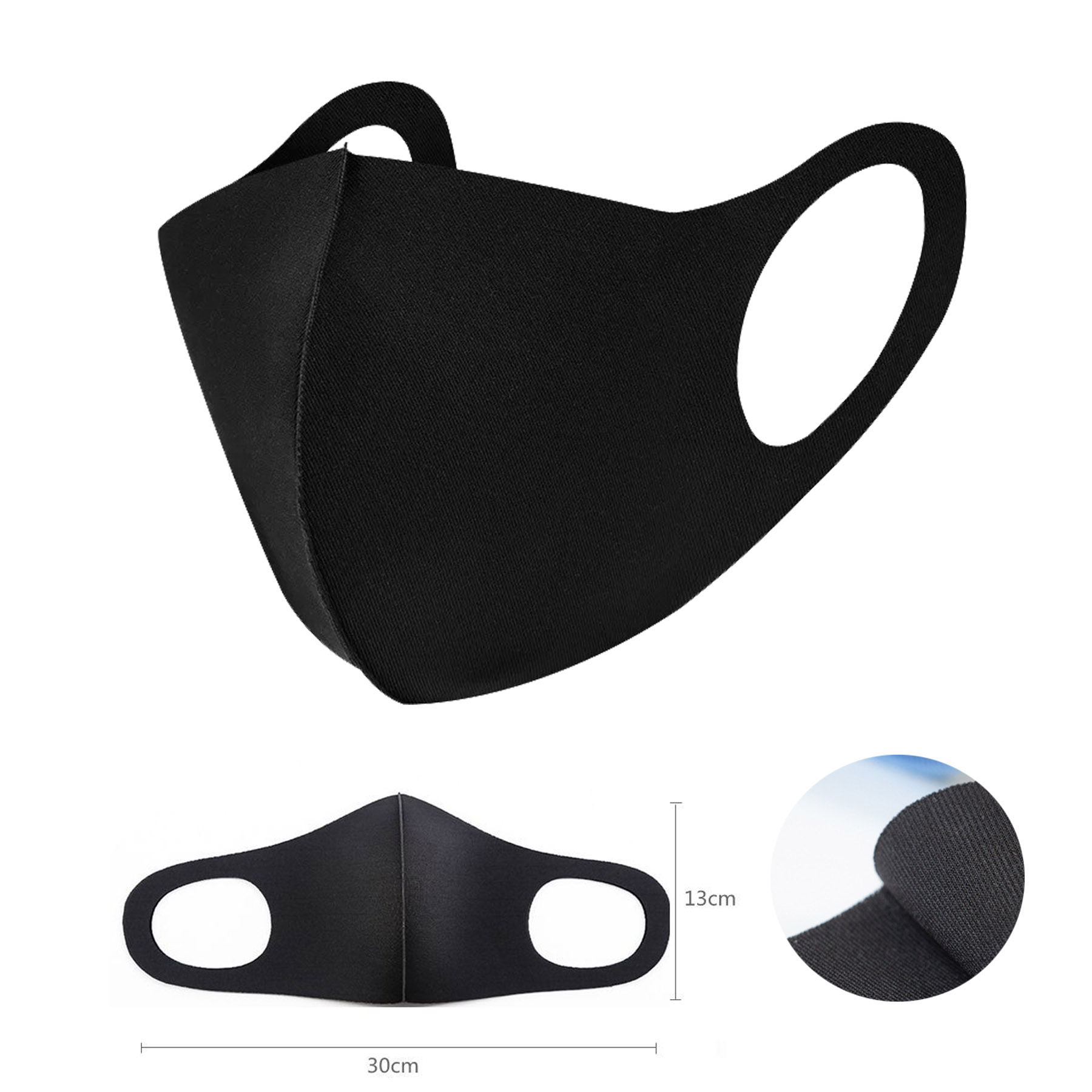 Polyester Stretch Face Mask 1