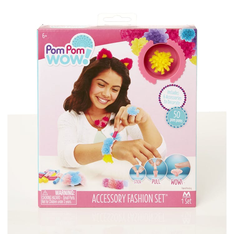 Pom Pom Wow Accessory Fashion Kit - 50 Pom Poms 1