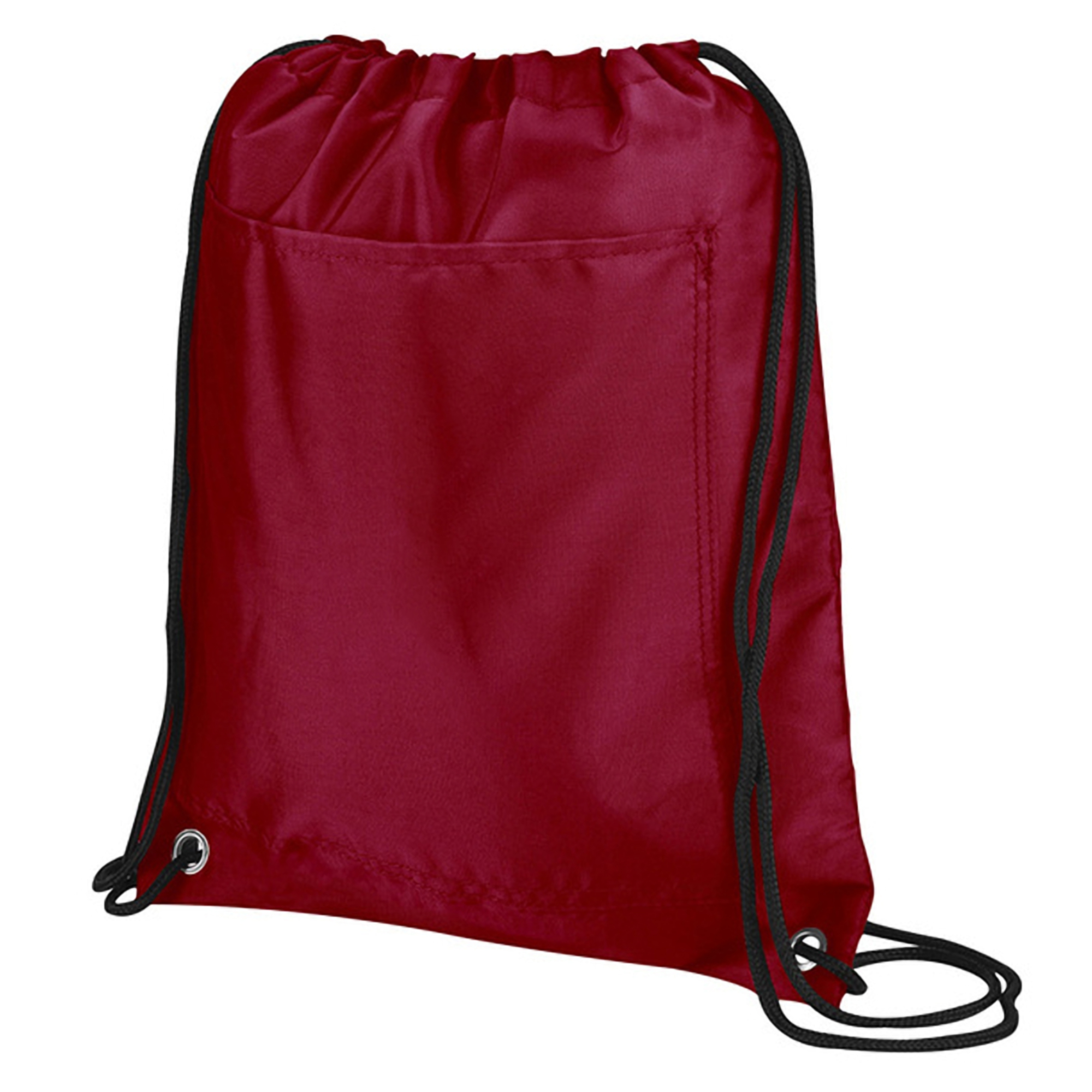 Front Pocket Drawstring Backpack 2