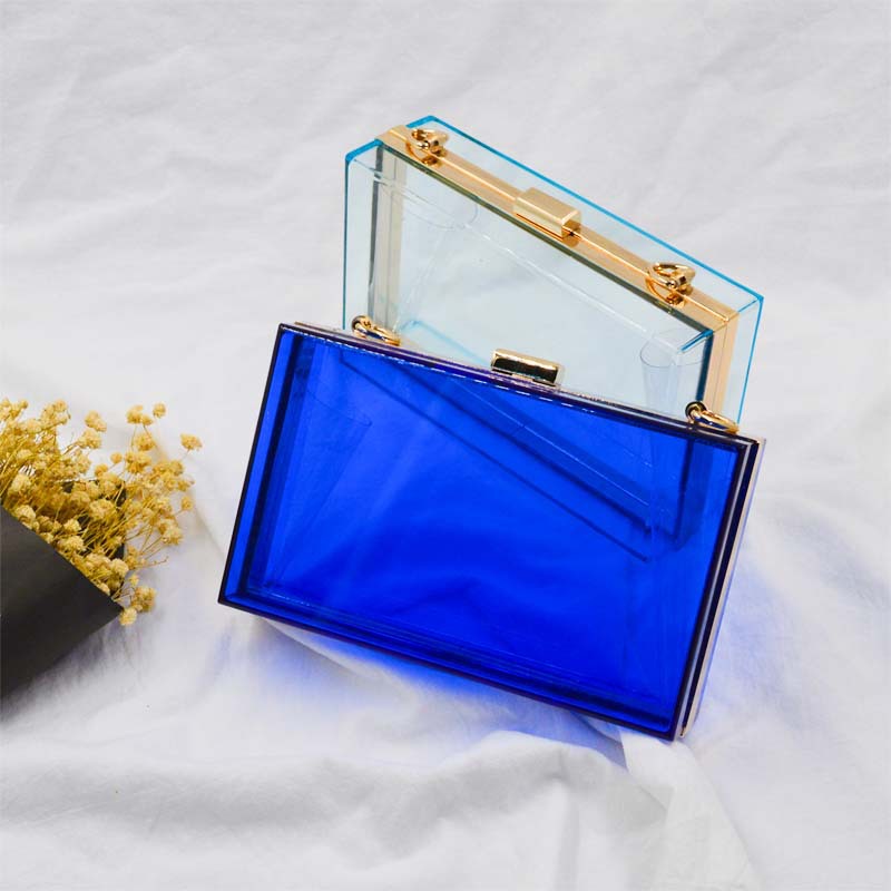 Clear Acrylic Shoulder Bag 2