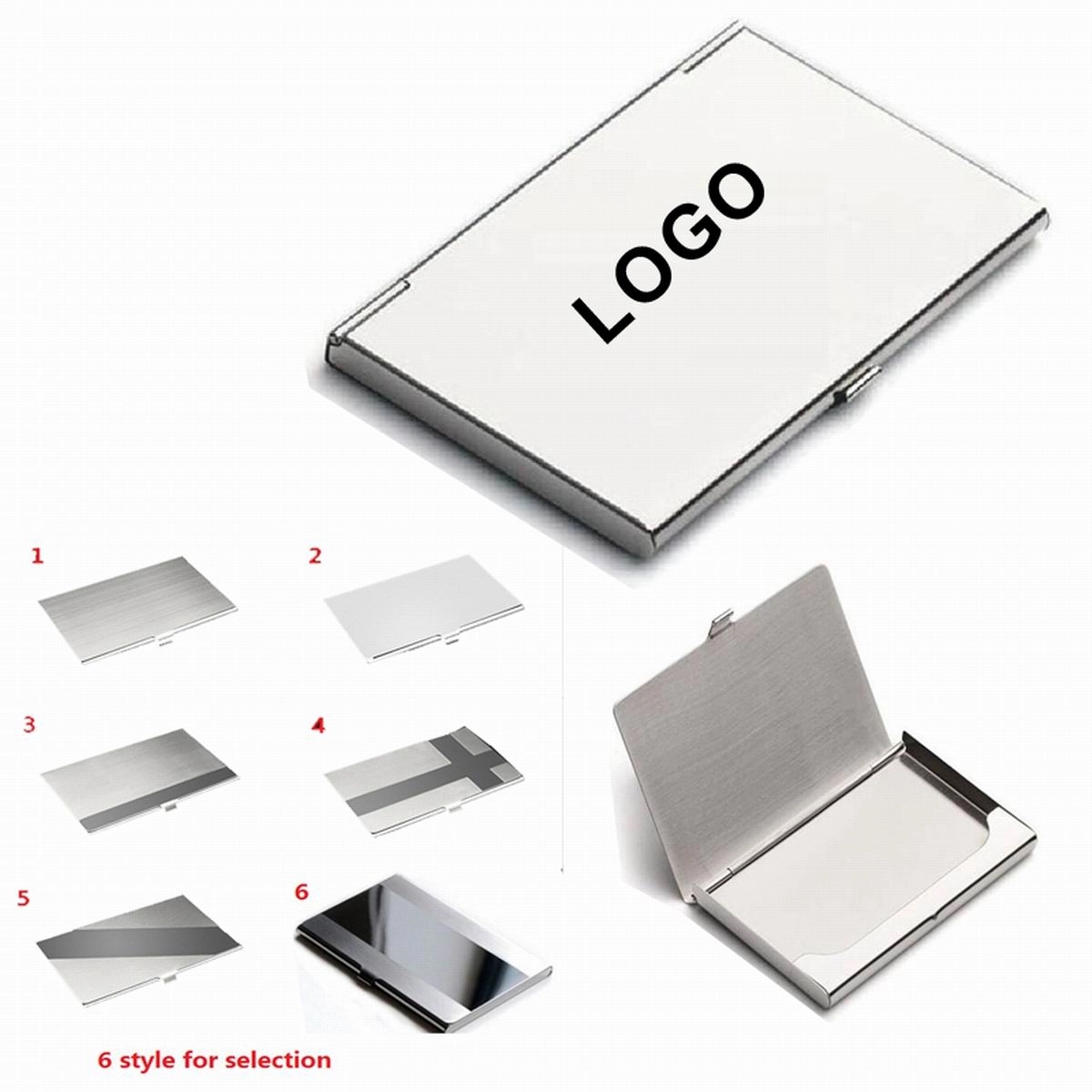 Stainless Steel Business Card Case 3