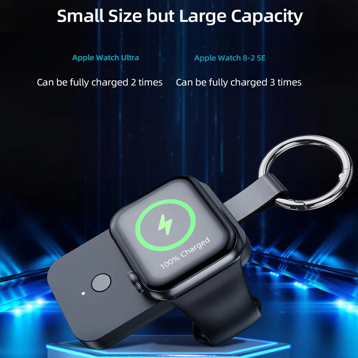 Branded In Stock Portable Wireless Charger For Apple Watch 4