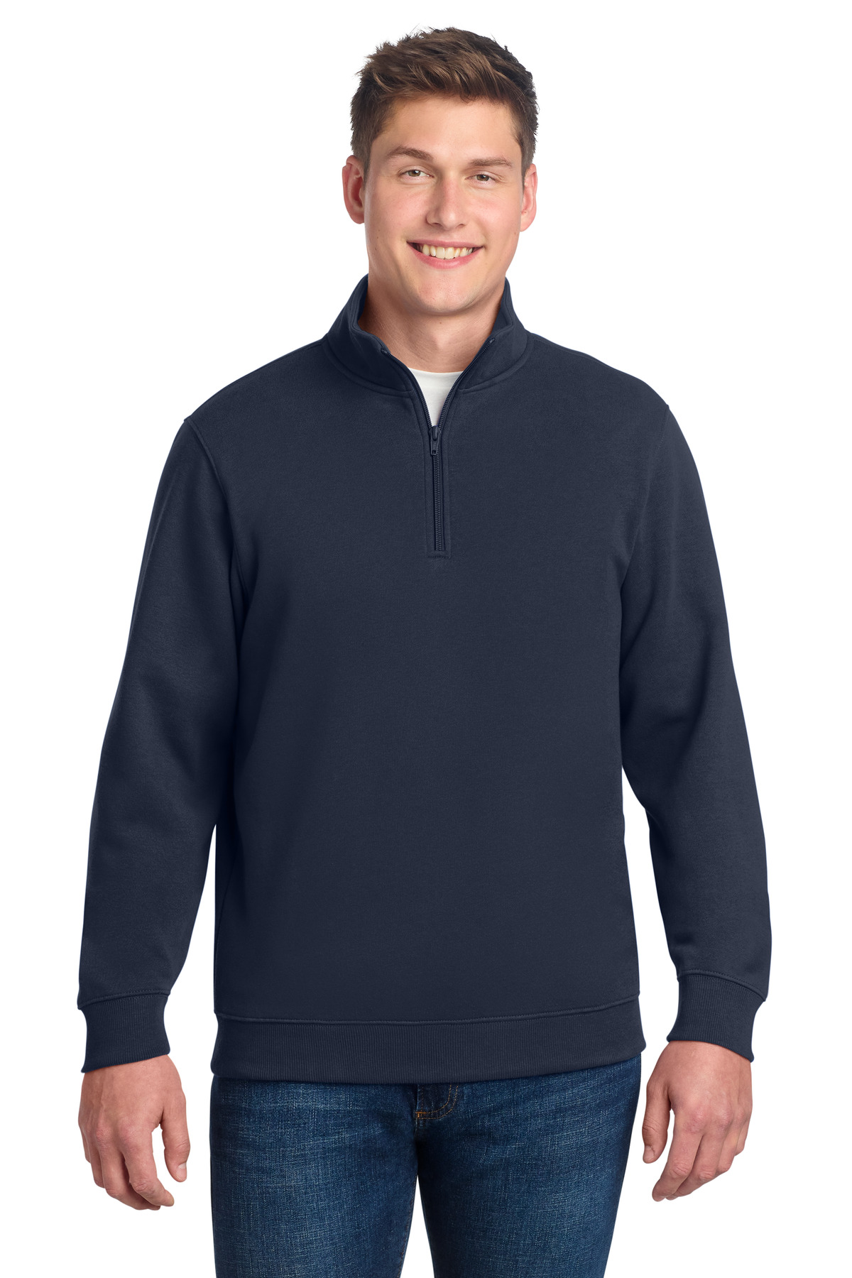 Sport-Tek 1/4-Zip Sweatshirt. ST253, custom hoodie or sweatshirt with logo imprint 76