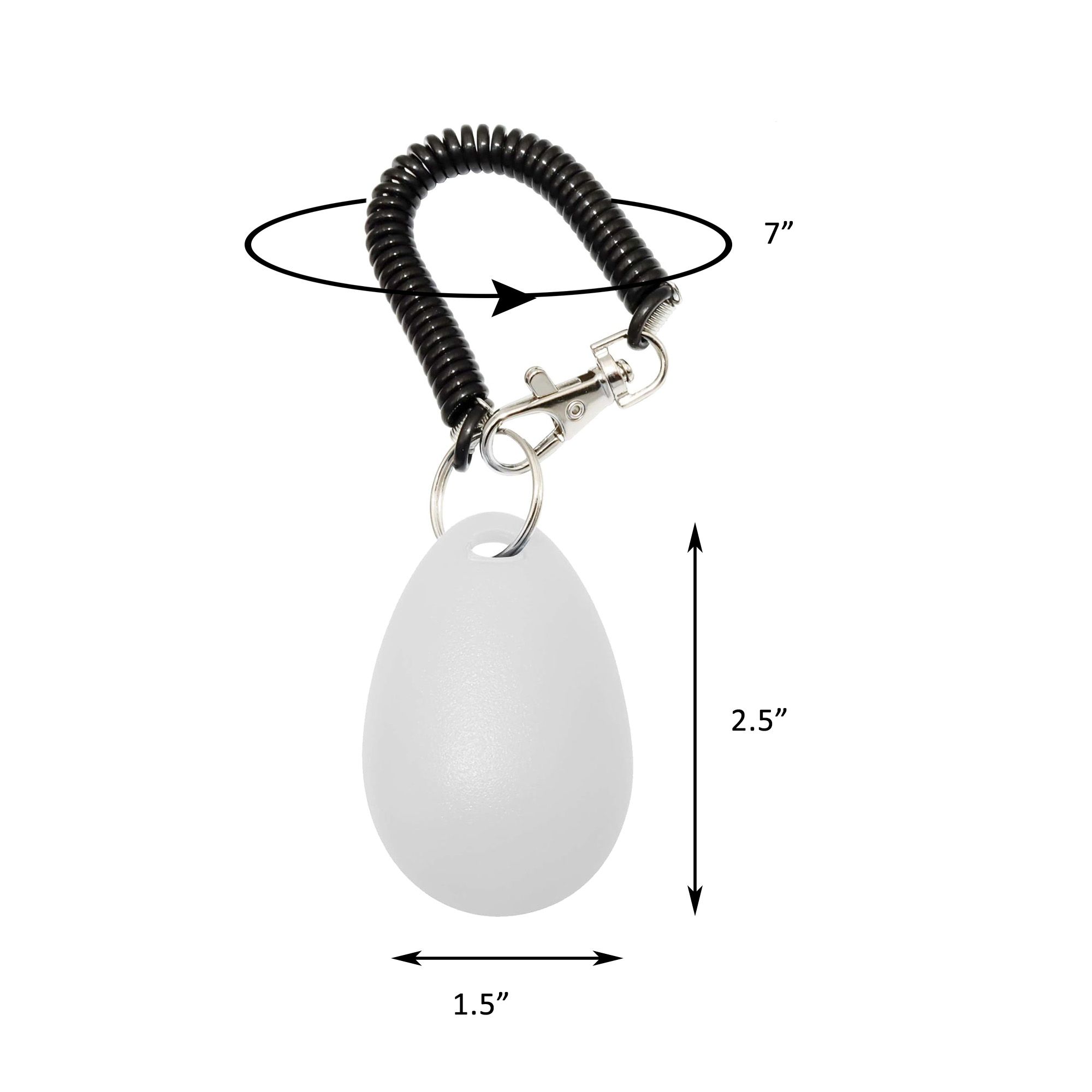 Dog Training Clicker Spring Coil 3
