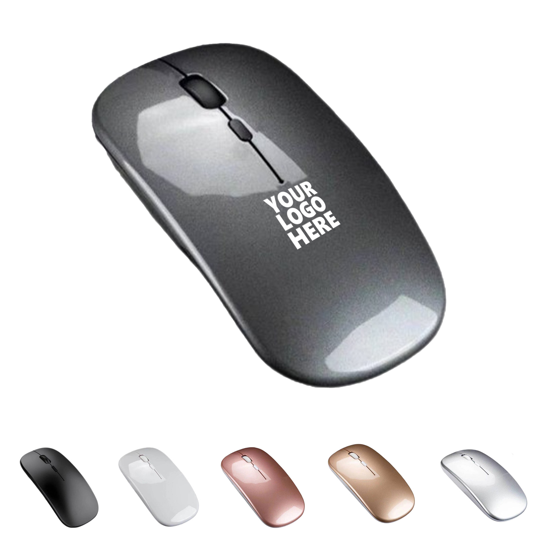 Wireles Silent rechargeable Bluetooth Mouse 1
