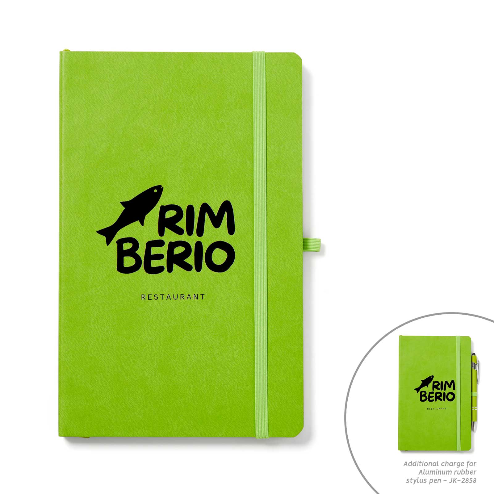 RPET Soft Cover Journal Notebook with Pen Loop 9