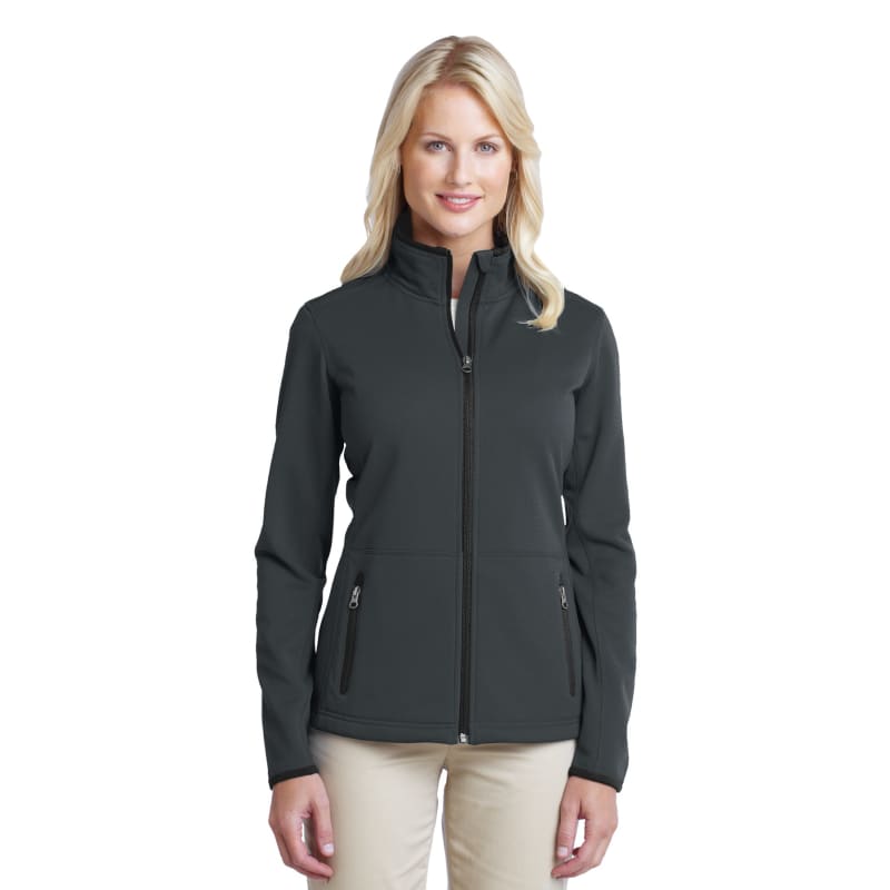 Port Authority Women's Pique Fleece Jacket. 11