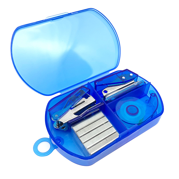 Basics Office Supplies Desk Accessories Kit Stapler Set Tape 2