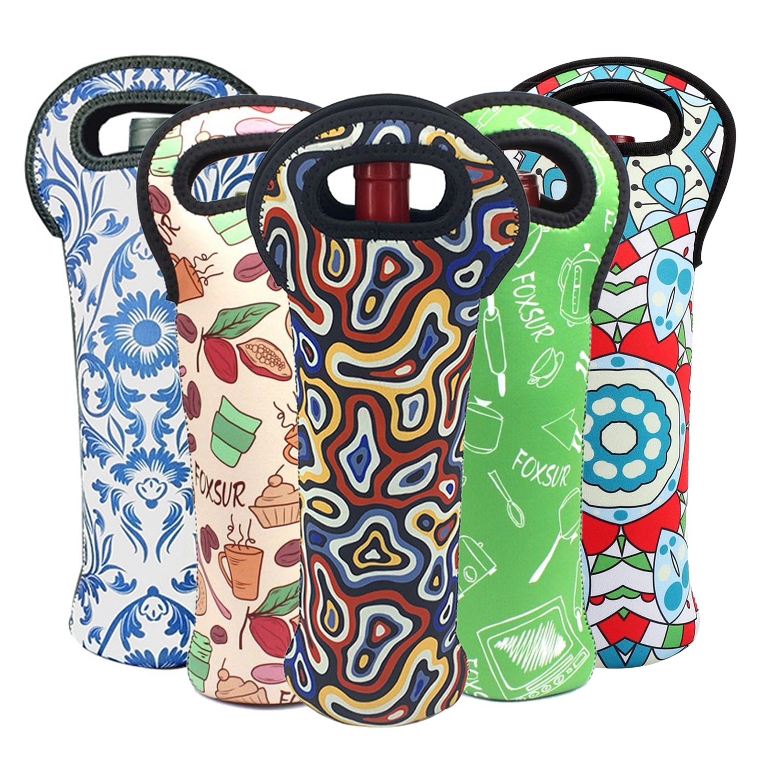 Wine Bag Tote Holder Covers 1