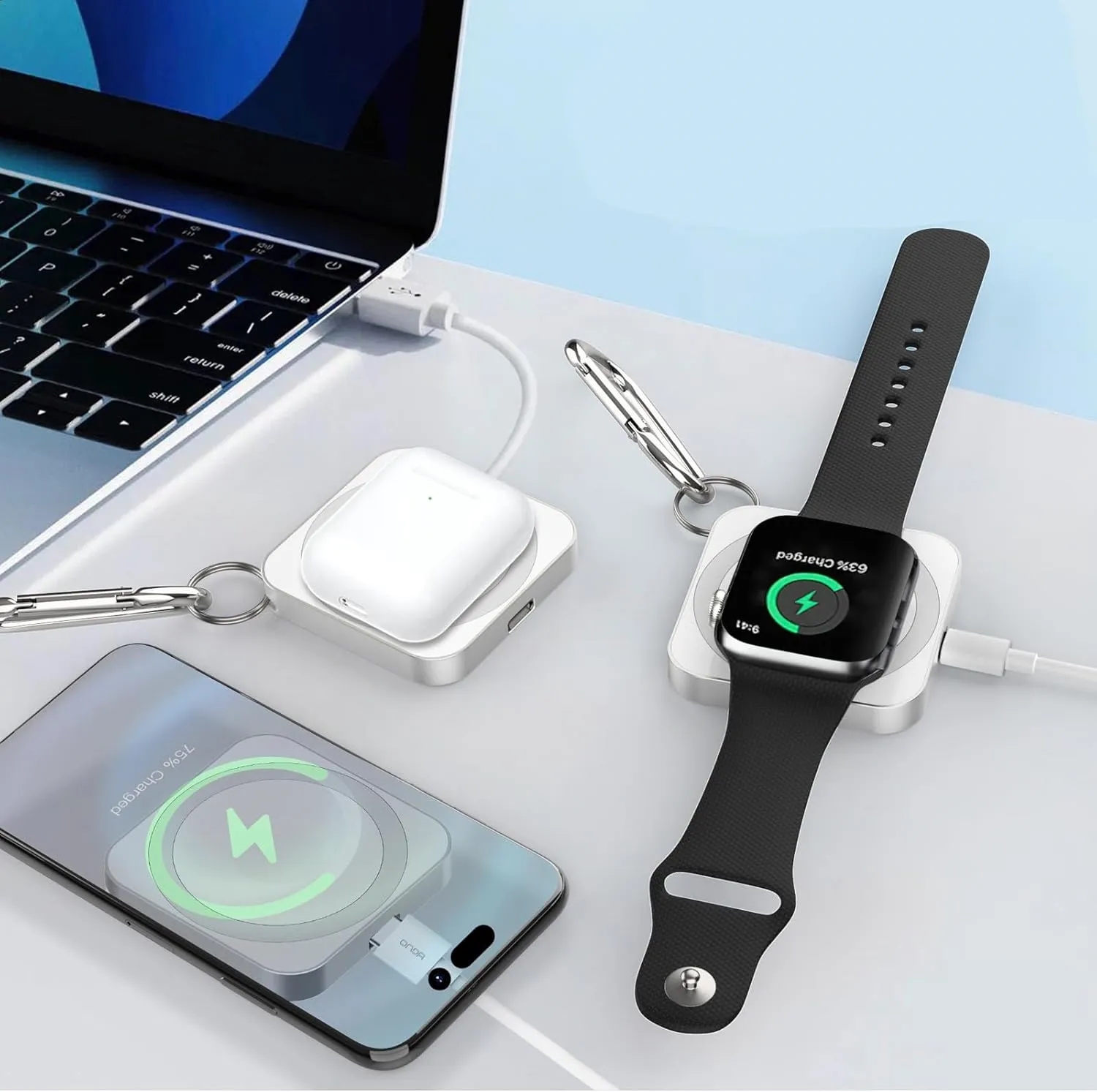 Fast Charging Apple Watch Magnetic Charger Adapter 5