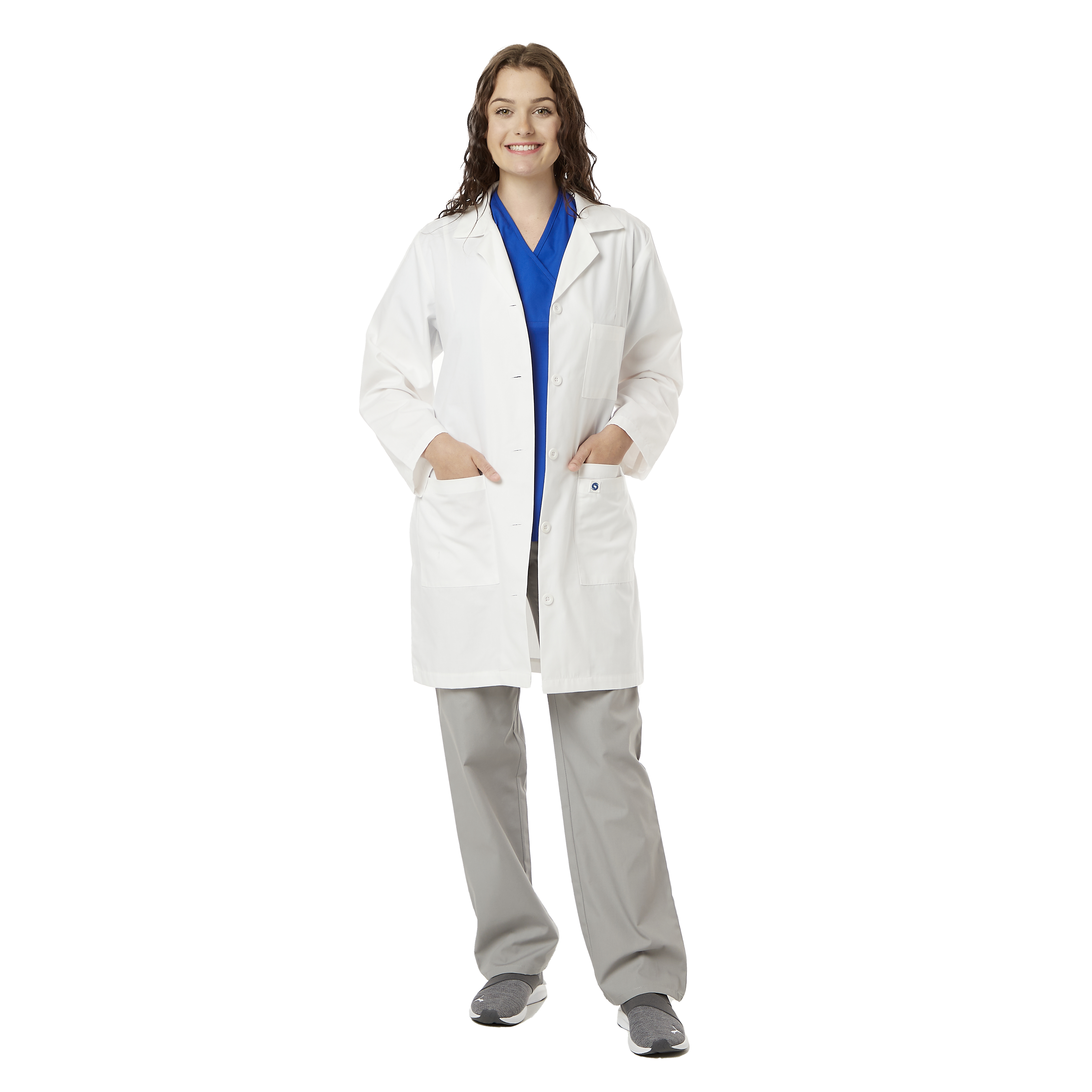 40" Ladies Antimicrobial Lab Coat 9