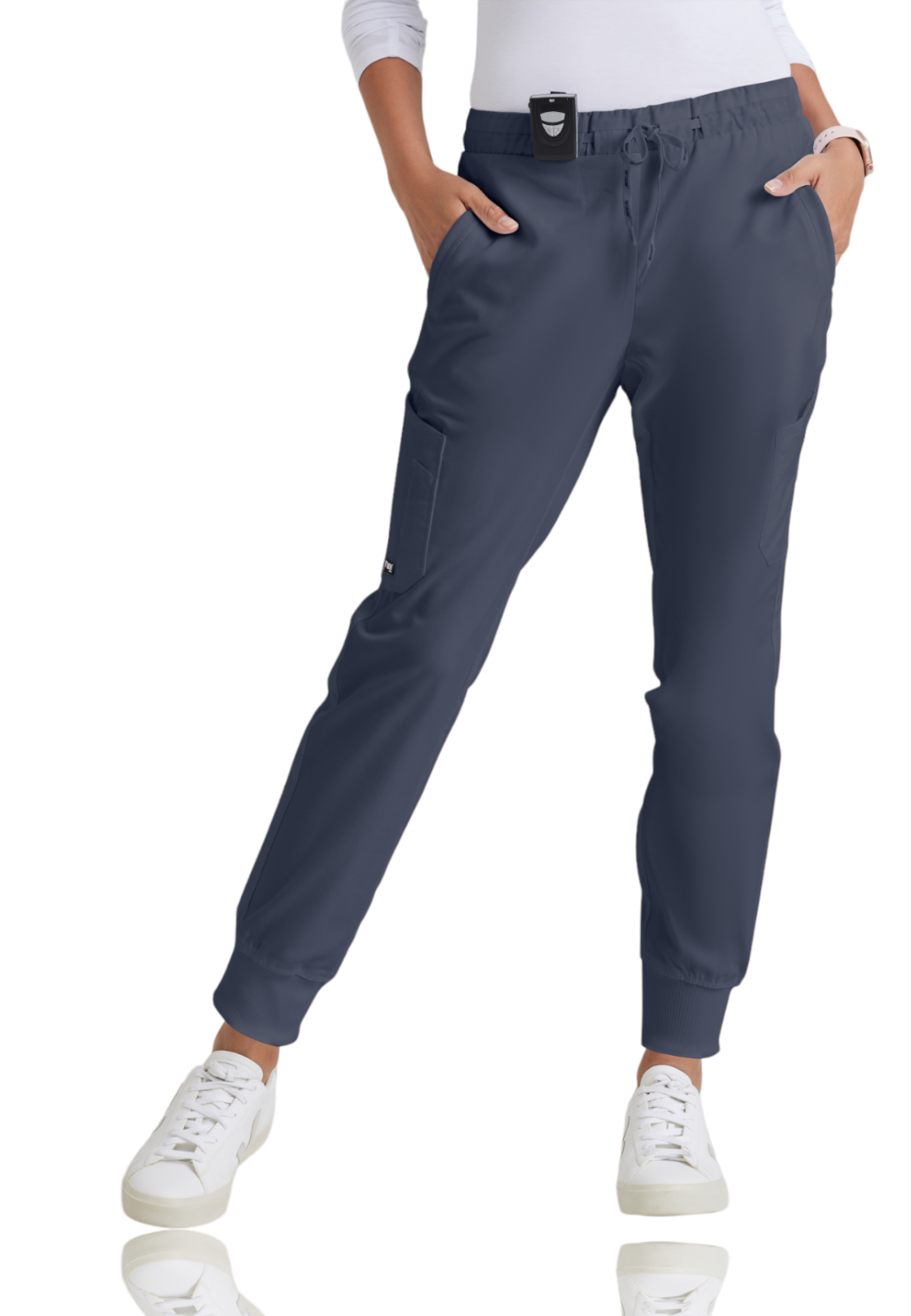 Grey's Anatomy Classic - Women's Five-Pocket Mid-Rise Kira Jogger Scrub Pant