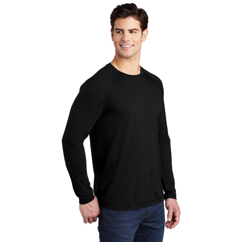 Sport-Tek PosiCharge Long Sleeve Tri-Blend Wicking Raglan Tee 17