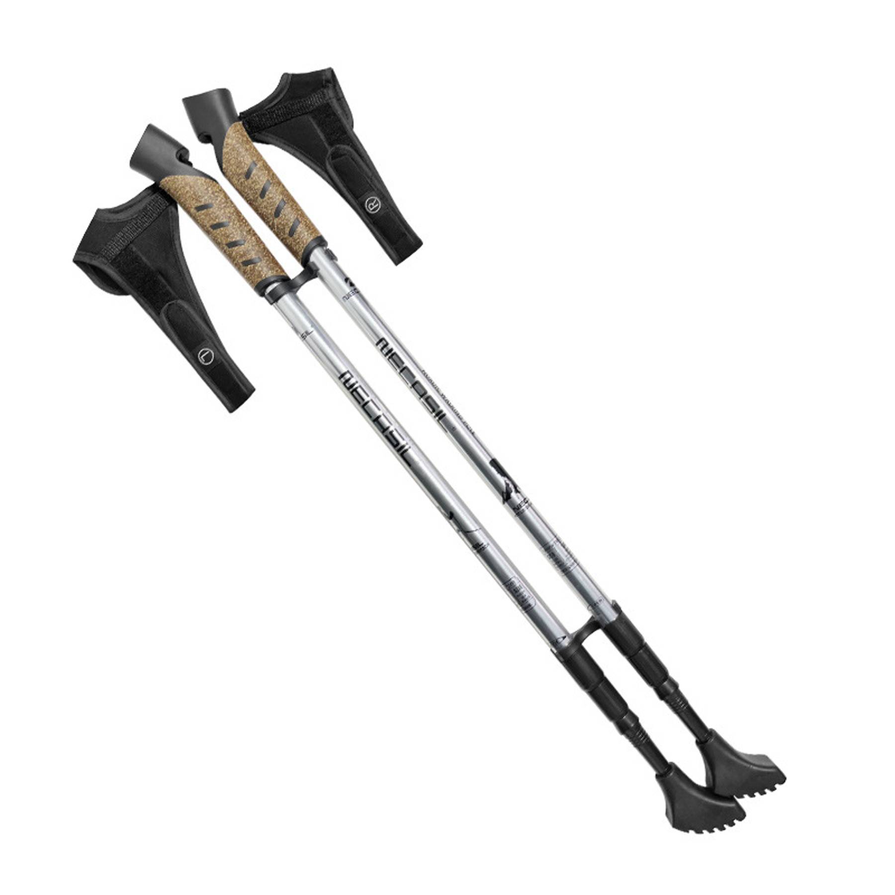 Ultralight Adjustable Aluminum Trekking Poles 6