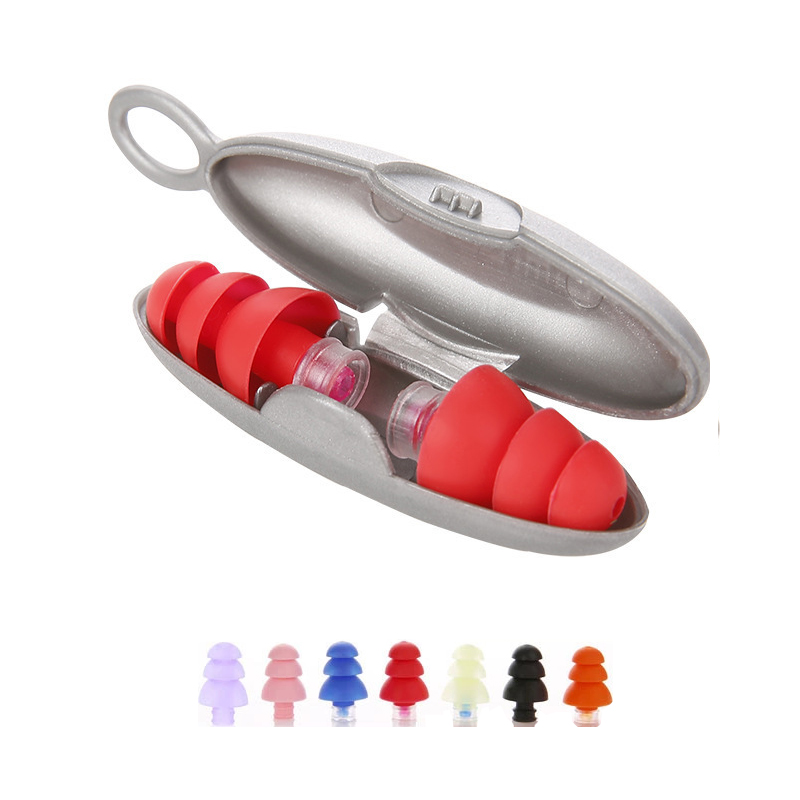 Three-Layer Silicone Noise Cancelling Earplugs 6