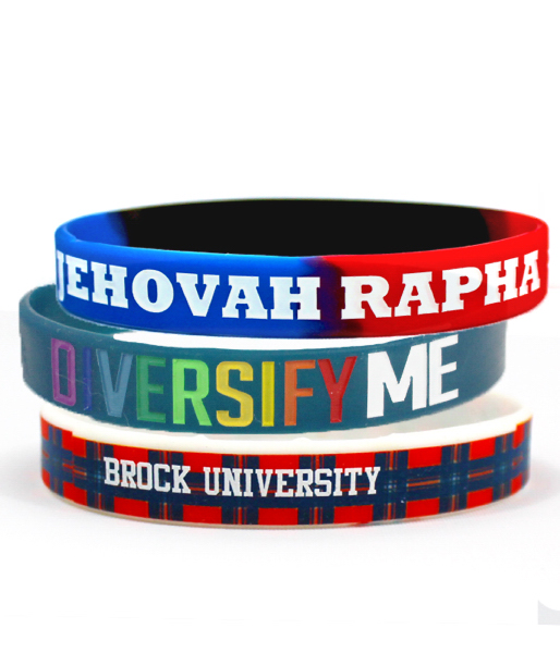 Pantone Matched Silicone Bracelet