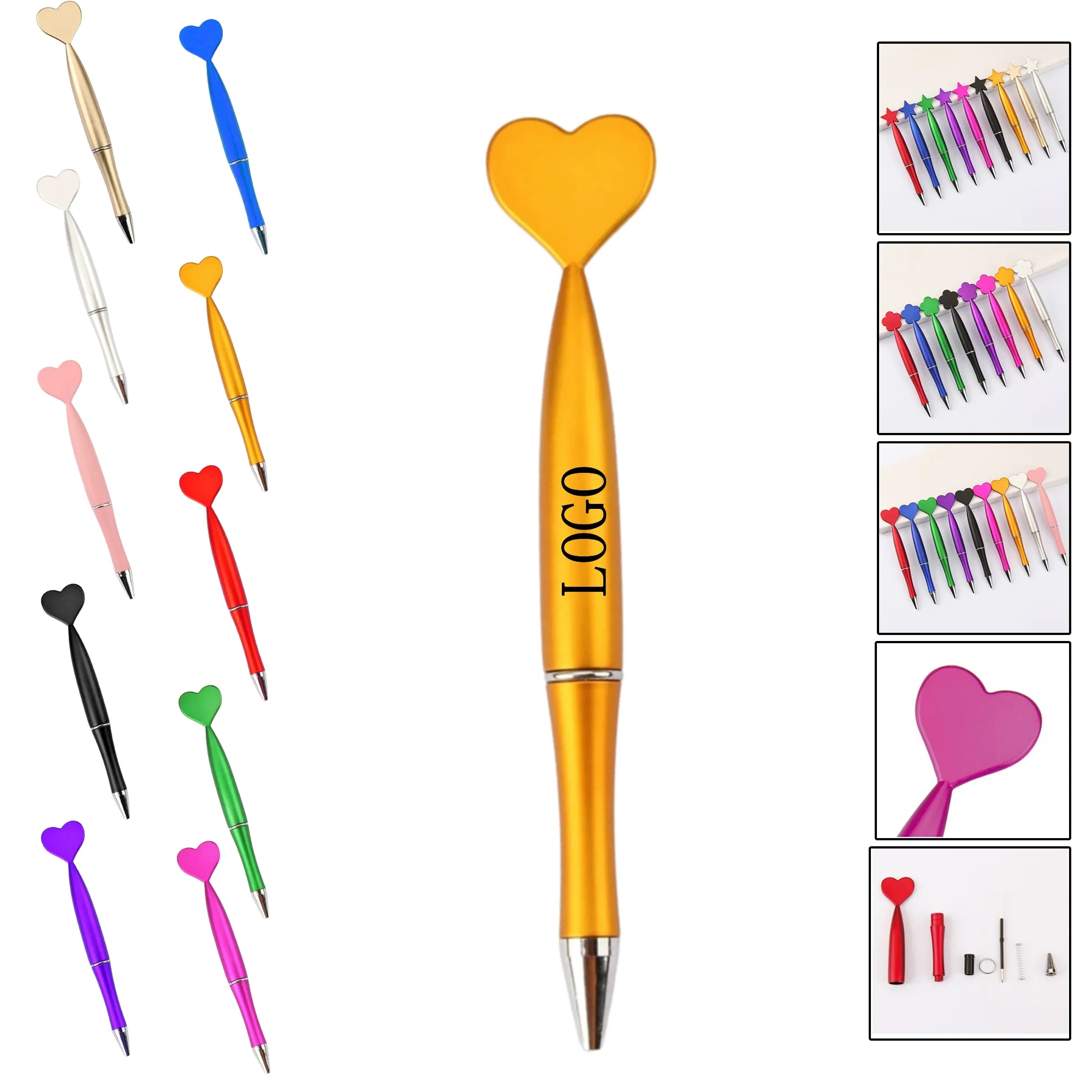 Heart-Shaped Ballpoint Love Pen 22