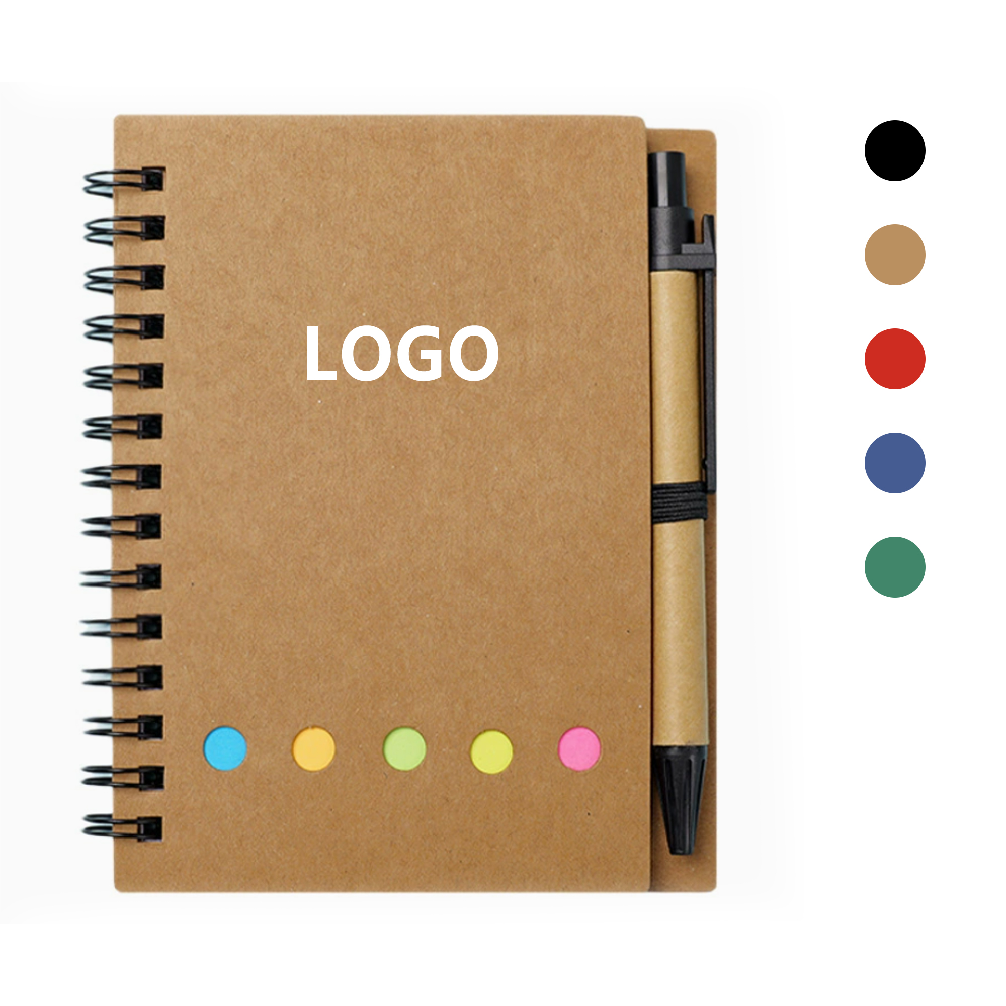 Kraft Paper Coil Notebook 1