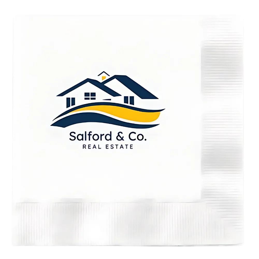 1-Ply Standard Paper Cocktail Napkin 1