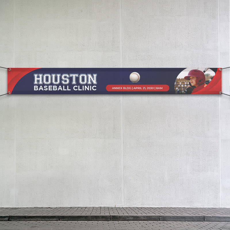 Custom 2' X 16' Mesh Banners 7