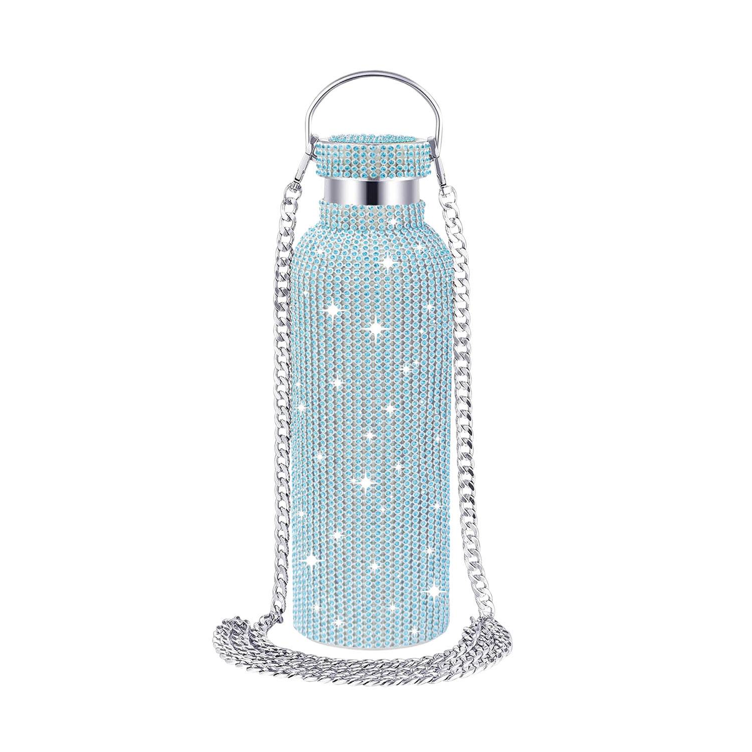 17OZ Diamond-Studded Double-Wall Stainless Steel Thermos Cup 9