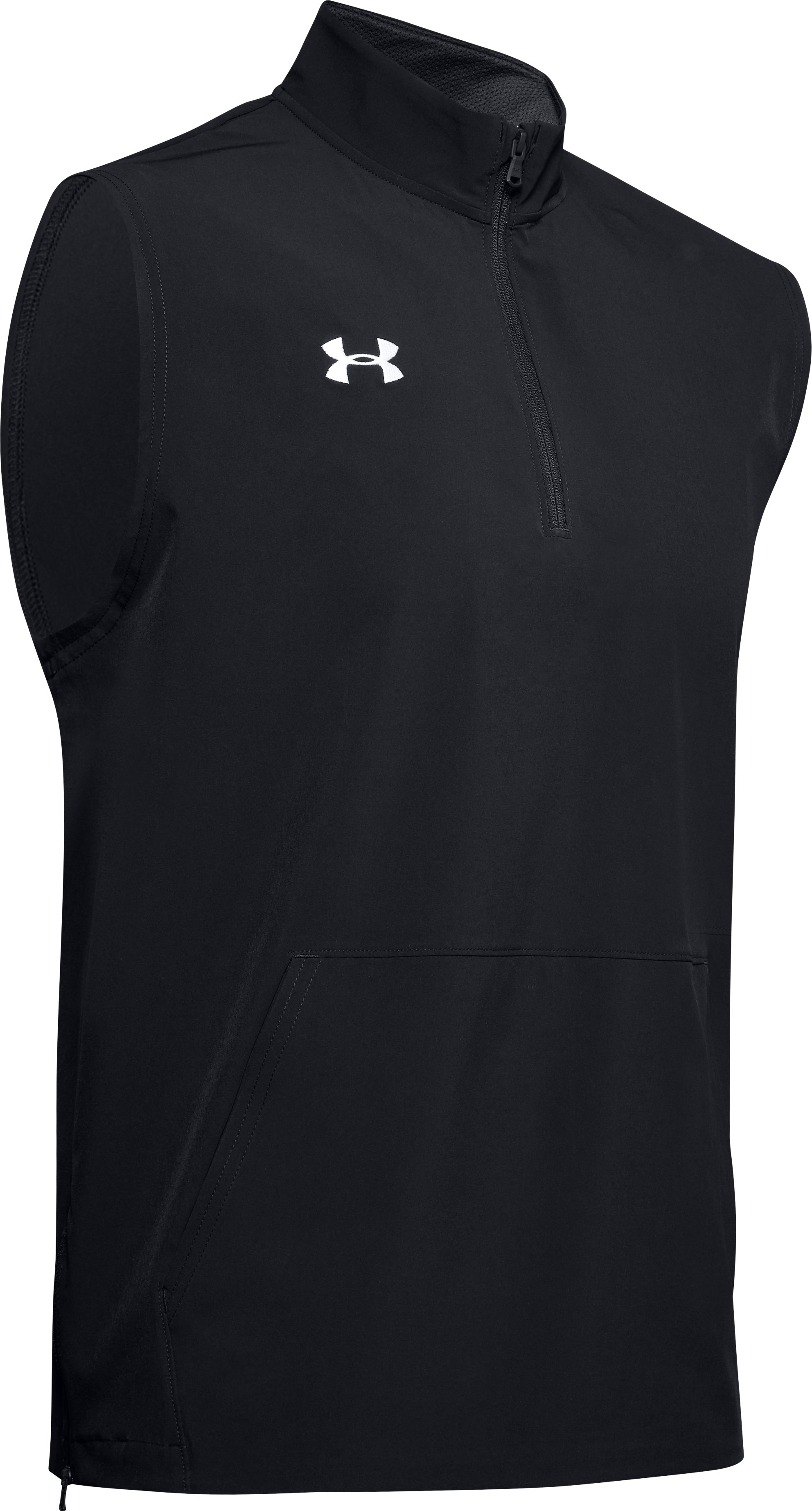 Men's UA Squad Coach's Sleeveless  Zip  1